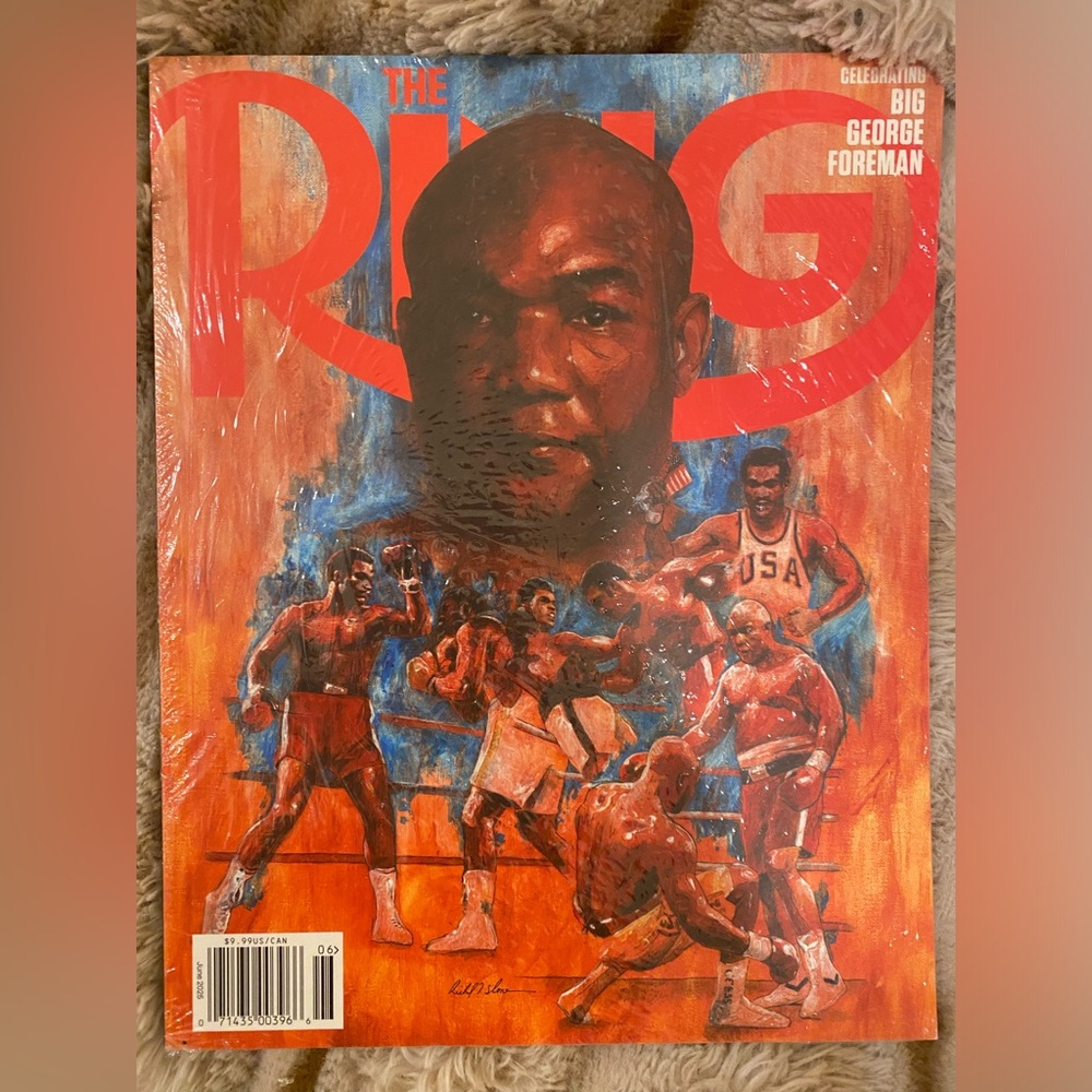 🔥The Ring Magazine — George Foreman Cover 🔥Rare collector edition sealed